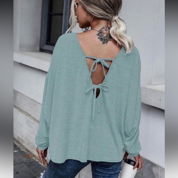 Tie back top - Picture 4 of 12